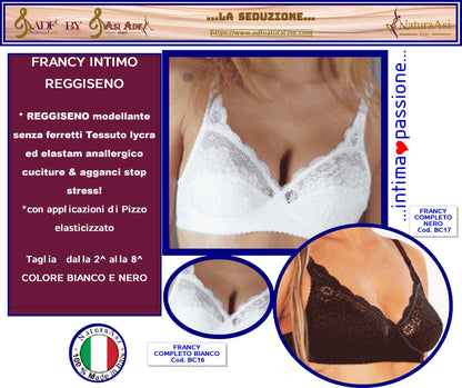 FRANCY COMPLETO INTIMO  REGGISENO & SLIP