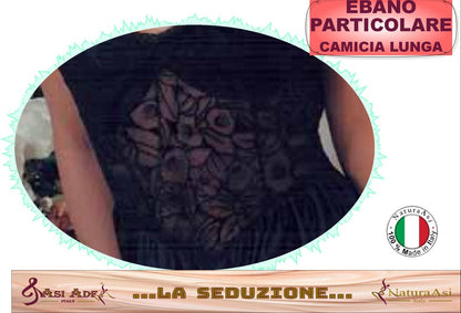 Ebano Completo Vestaglia lunga & Camicia lunga